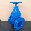 DIN3352 F4 Di Flanged Resilient Seated Gate Valve